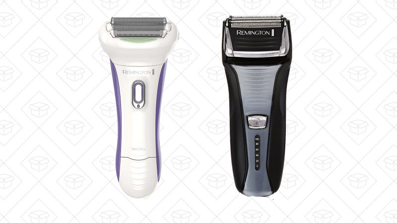 Remington Smooth & Silky Smooth Glide Rechargeable Shaver | $28 | AmazonRemington Foil Shaver | $25 | Amazon